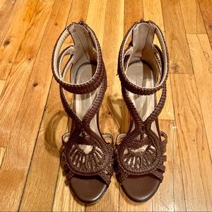 Brand new BCBG heeled sandal.